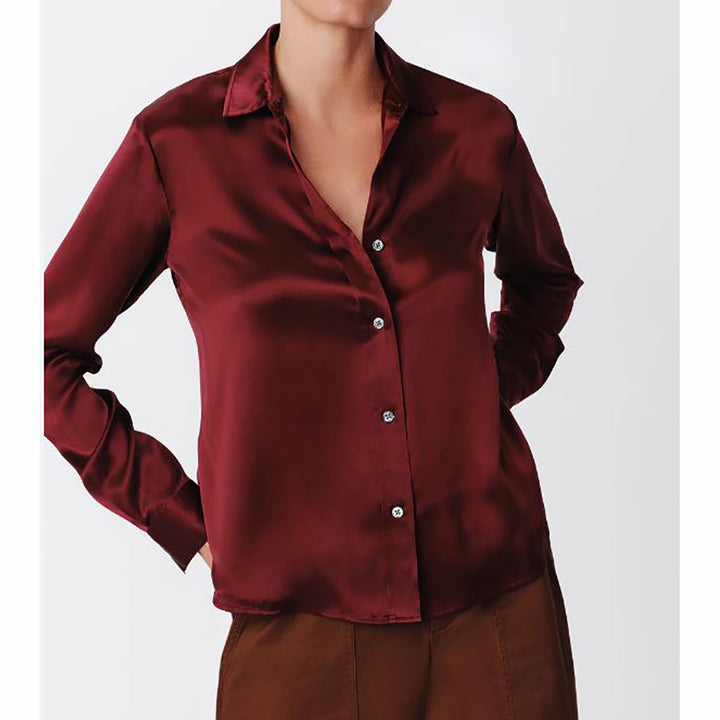 Silk Charmeuse Shirt