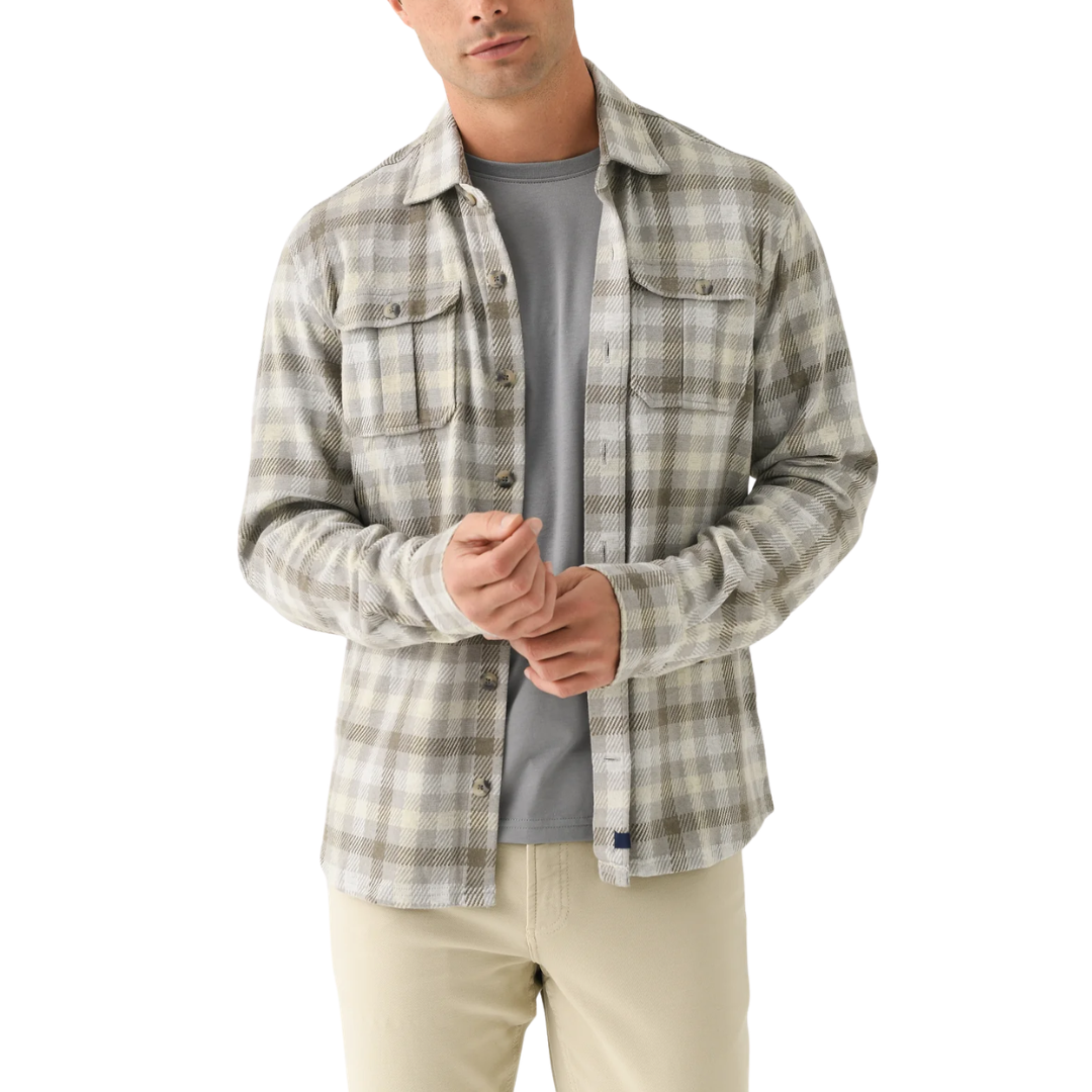 Marcelo Knit Flannel Shirt