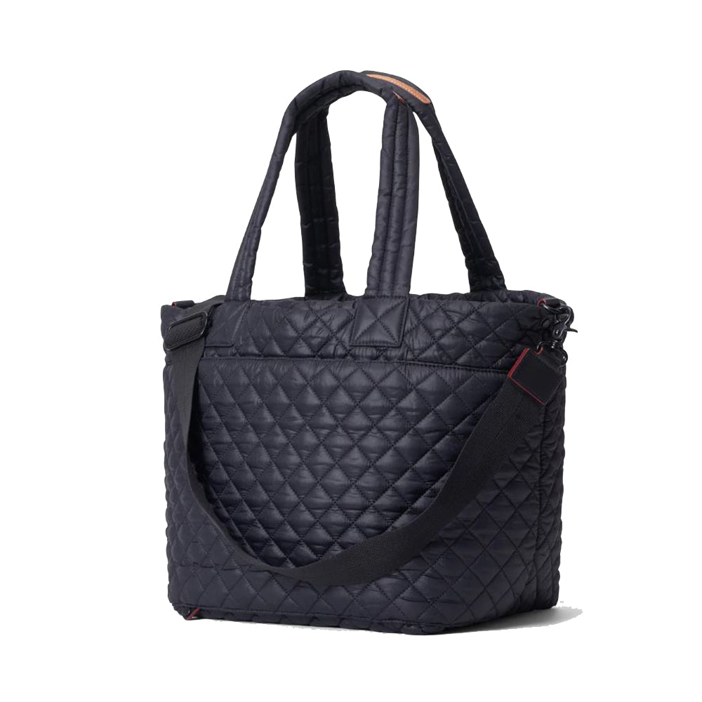 Medium Metro Deluxe Tote - Black