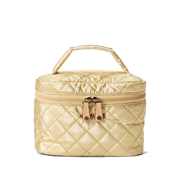 Mini Vanity Case - Light Gold/Pearl Metallic