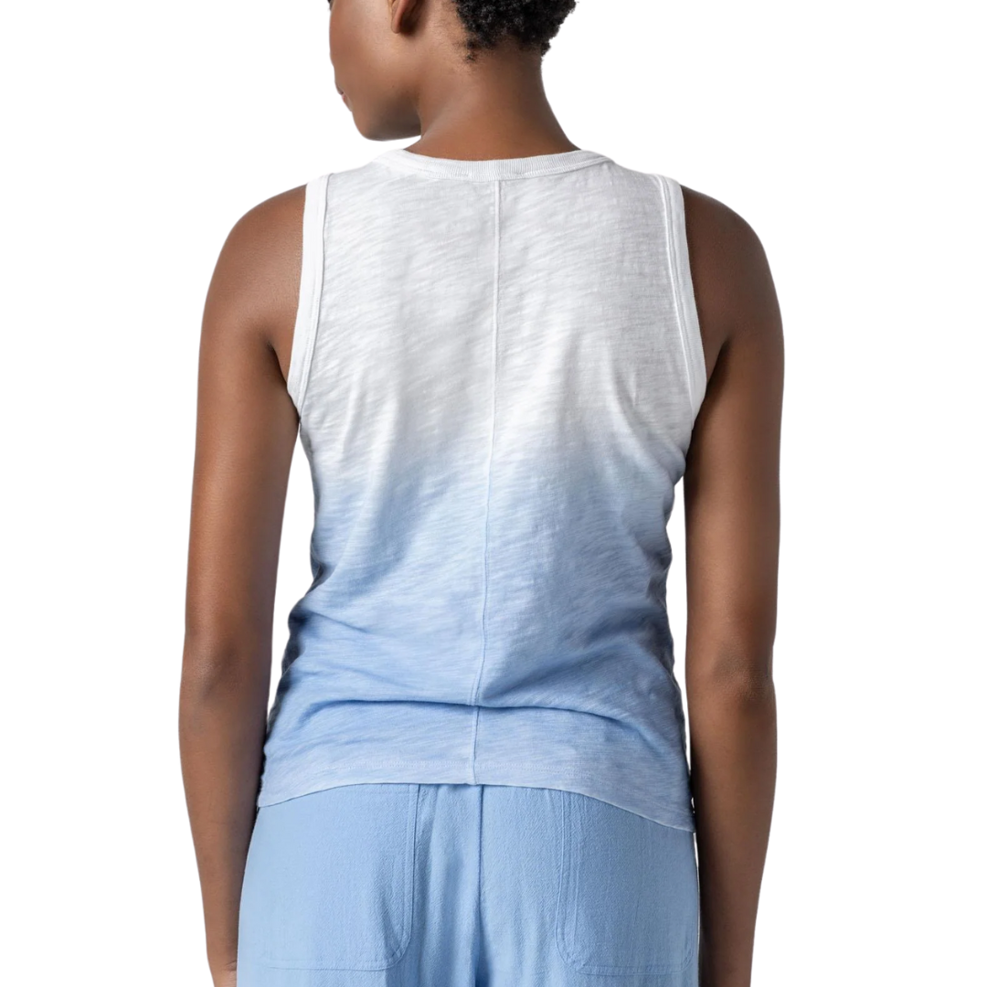 Ombre Back Seam Tank