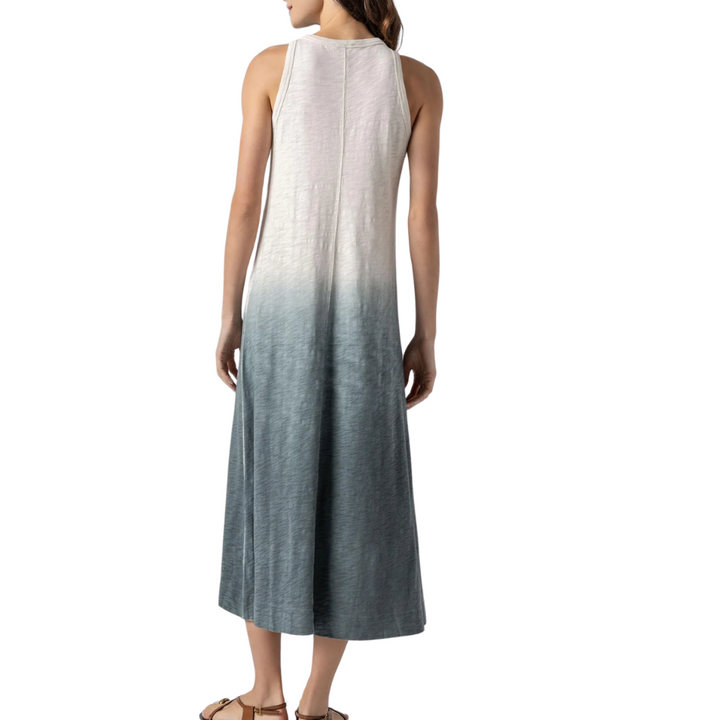 Ombre Jewel Neck Tank Dress
