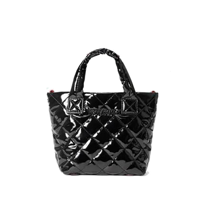 Petite Metro Tote Deluxe - Black Lacquer