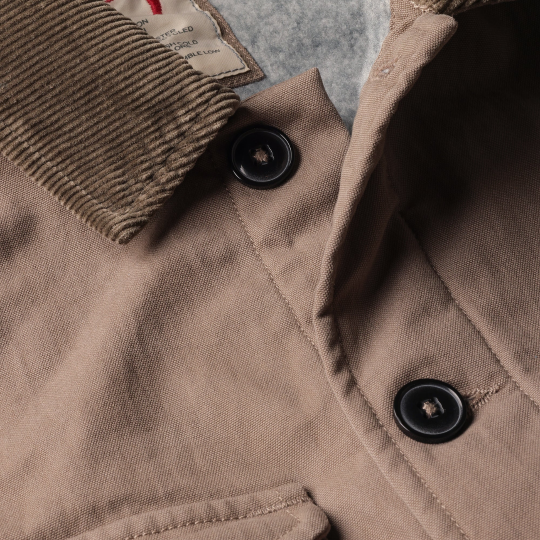 Pile-Lined Chore Coat