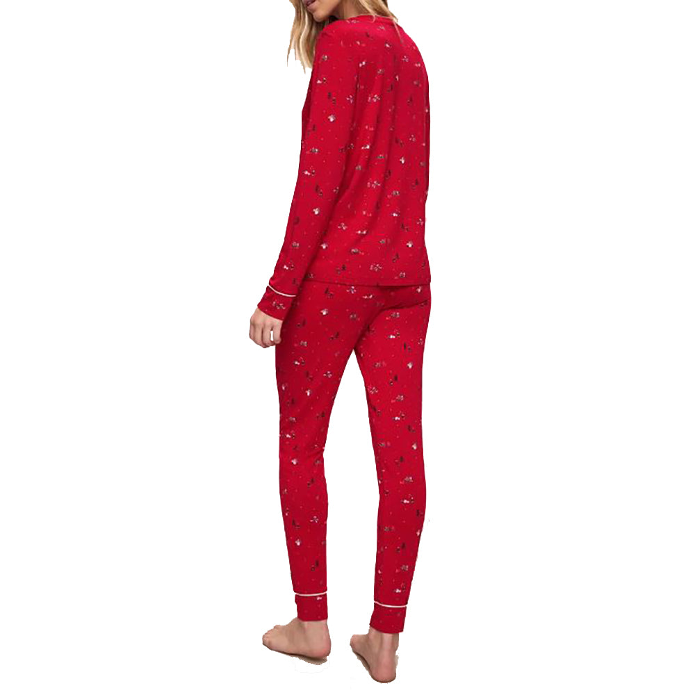 Gisele Printed Crew PJ Set