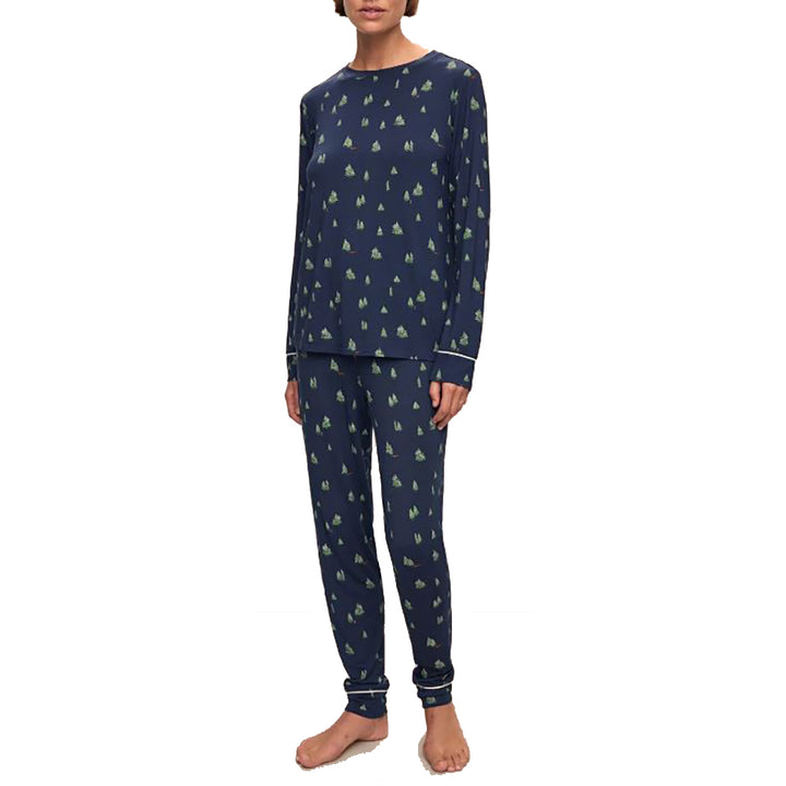 Gisele Printed Crew PJ Set