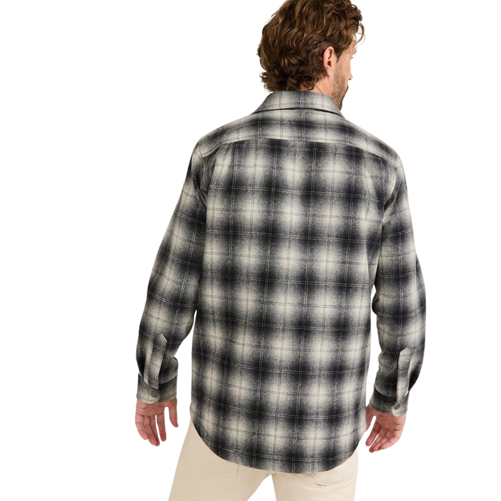 Plaid Quilted Wool CPO Jacket
