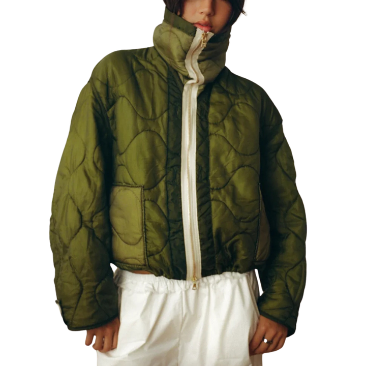 Military Liner Zip Jacket