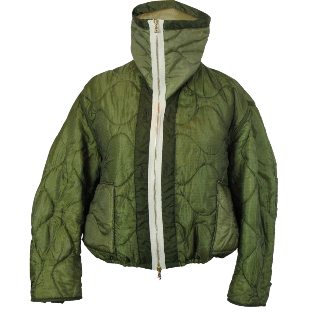 Military Liner Zip Jacket