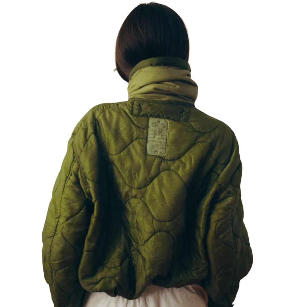 Military Liner Zip Jacket