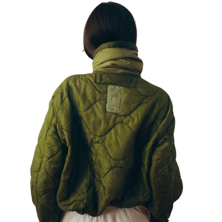 Military Liner Zip Jacket