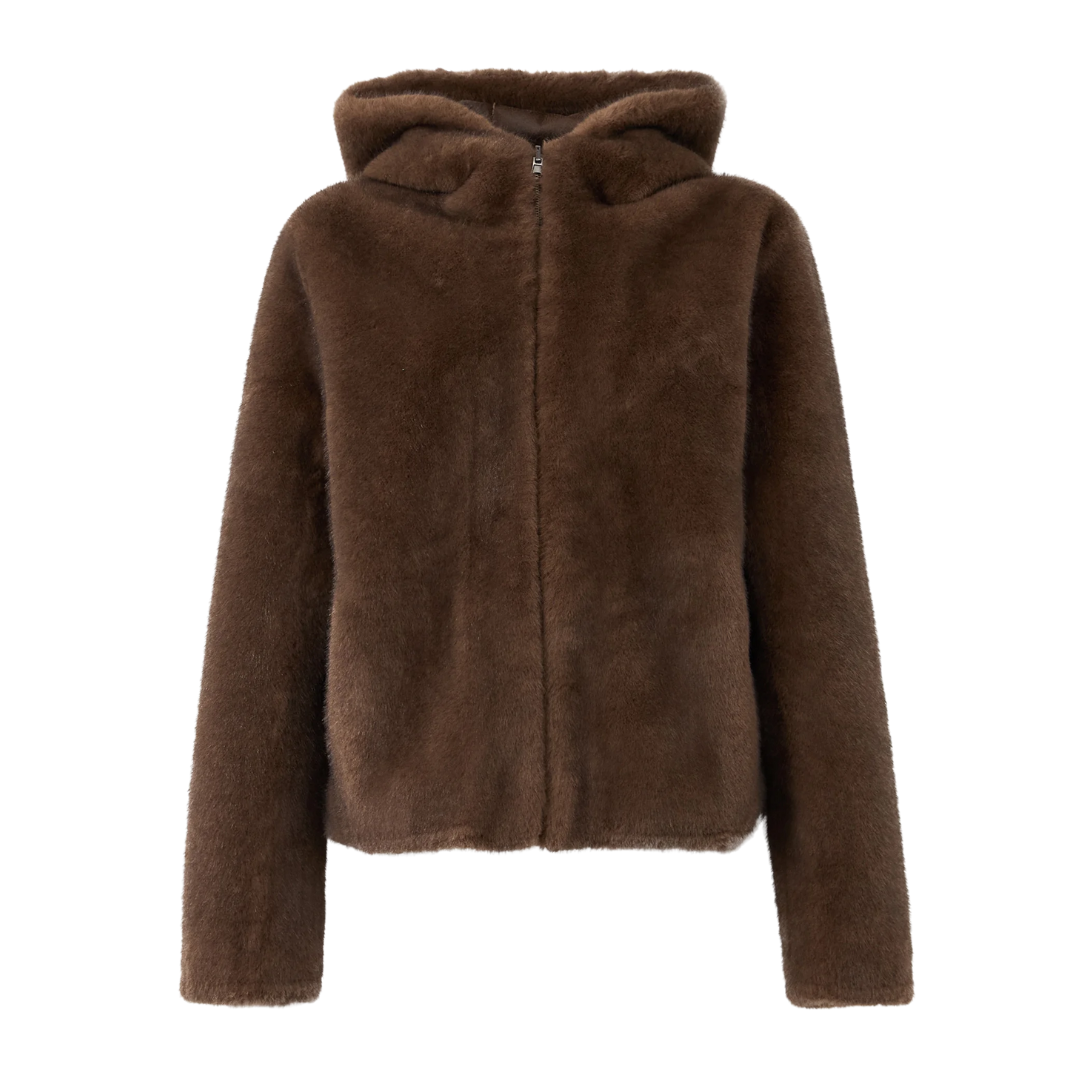 Repeat Hooded Coat