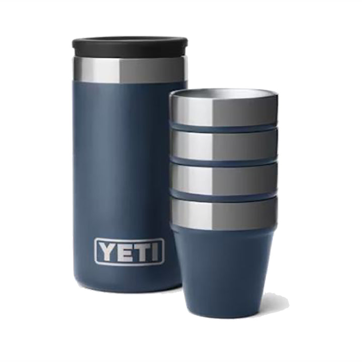 Shot Glasses & Case Navy