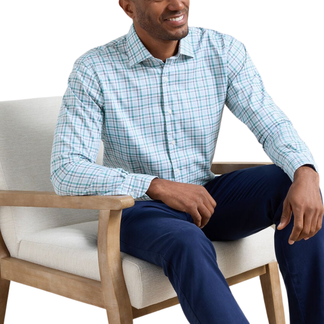 Simon Crown Lite Cottton-Stretch Sport Shirt