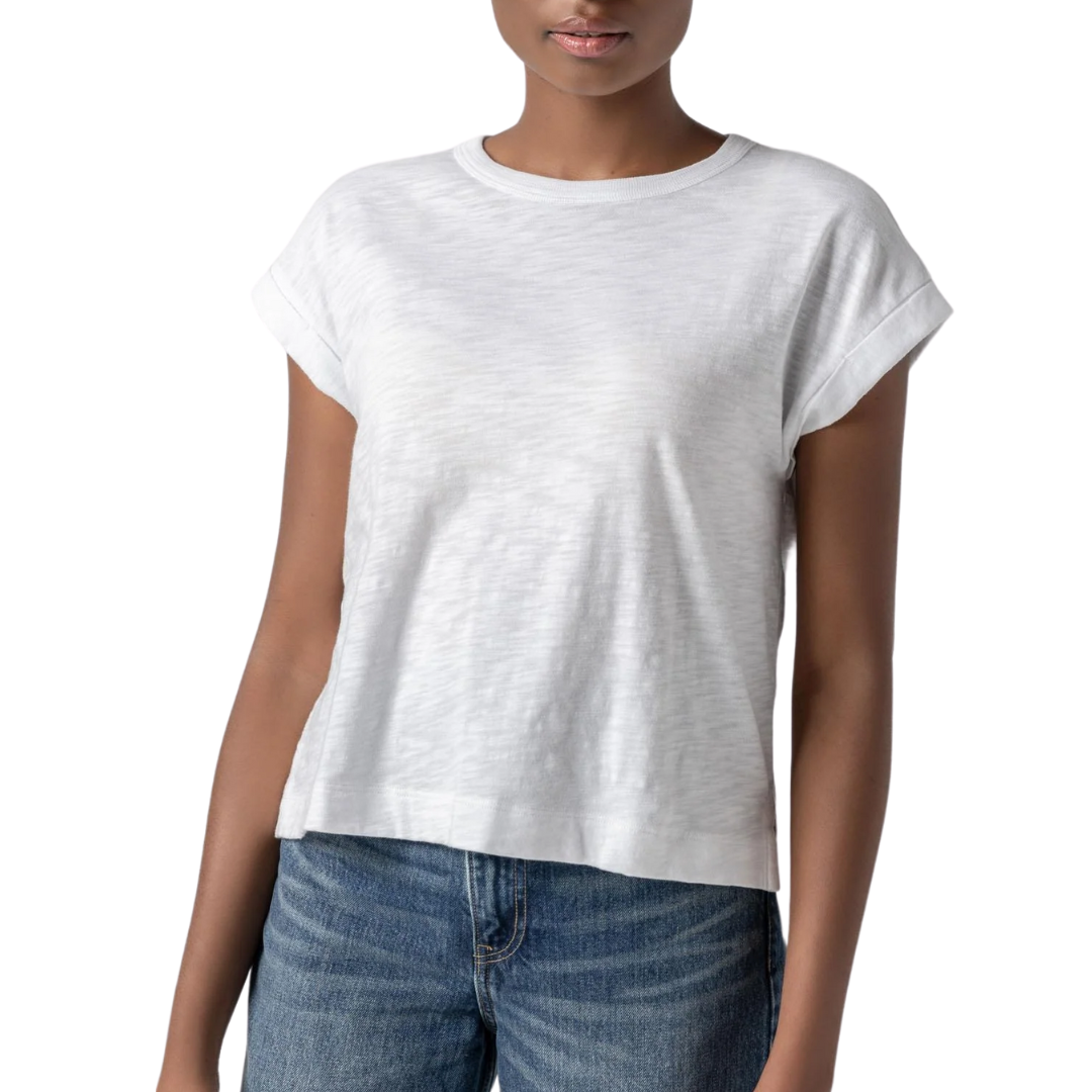 Sleeveless Boxy Crewneck
