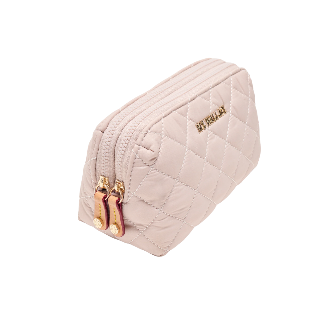 Small Double Zip Cosmetic Bag