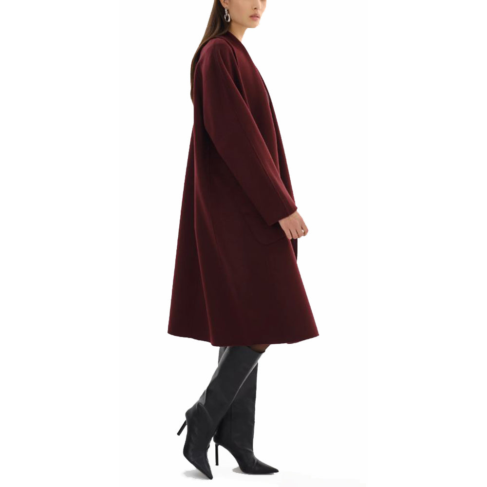 Thara Shawl Collar Wool Coat