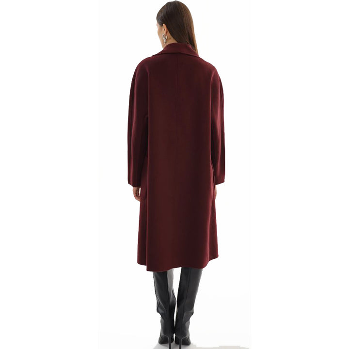 Thara Shawl Collar Wool Coat