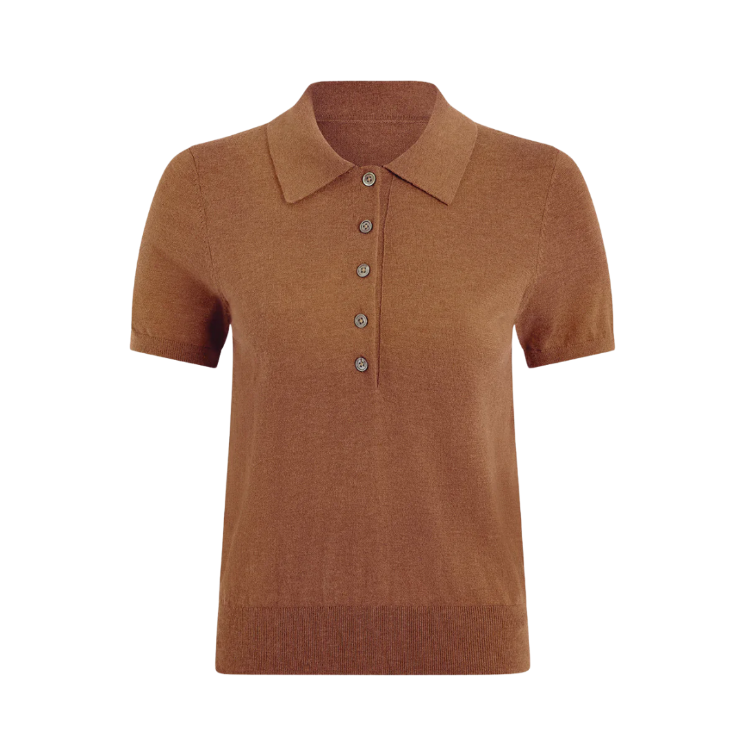 Toni Fine Knit Polo