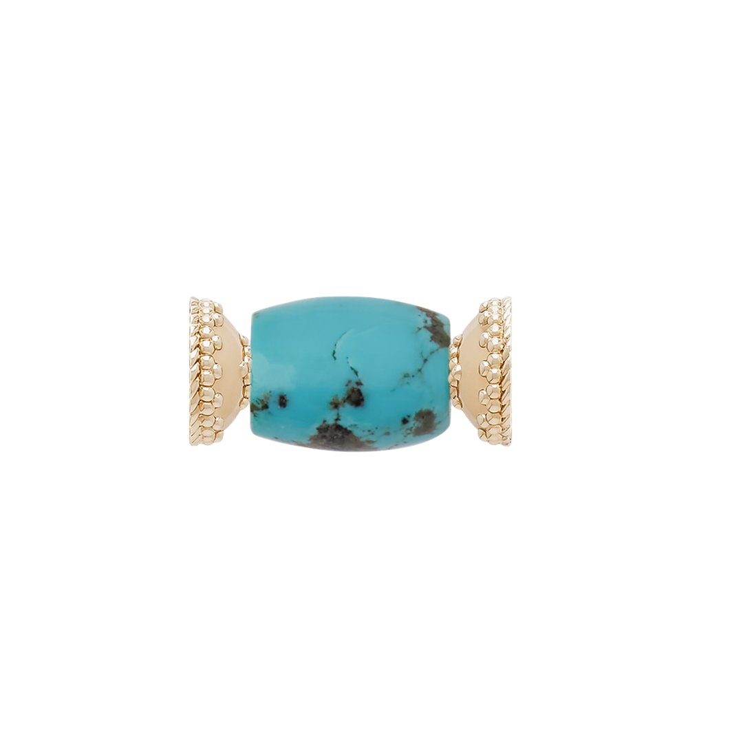Turquoise Long Barrel Centerpiece