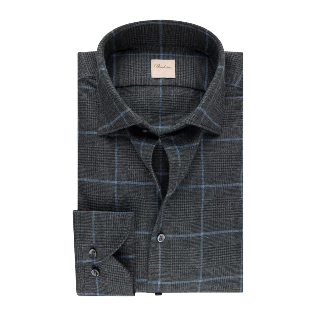 Stenstroms Flannel Grey Plaid