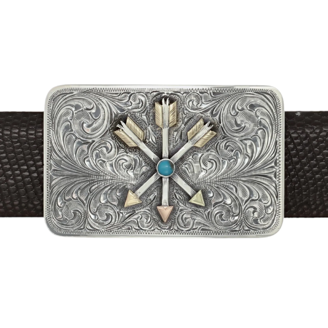 Zapata 1840 Crossed Arrows Buckle