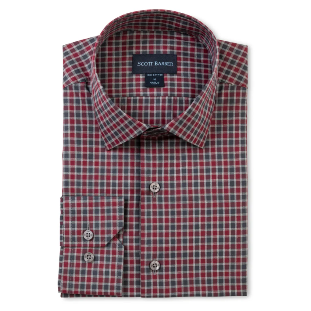 Melange Check Shirt