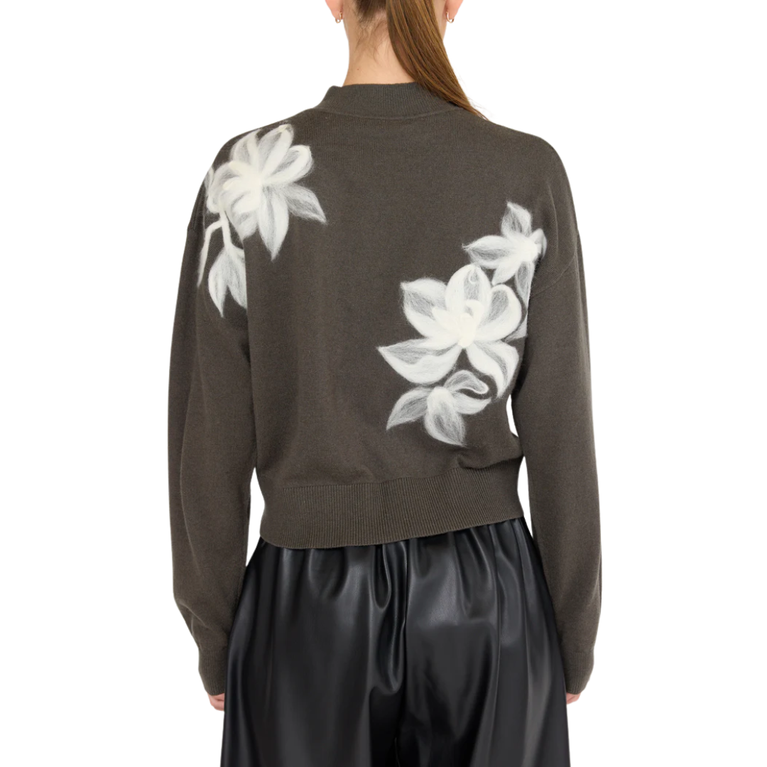 Utah Sweater - Moonshadow Olive