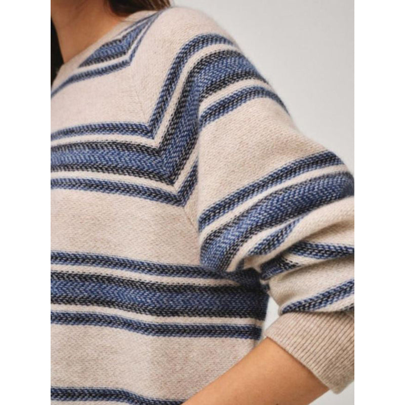 Cashmere Blanket Stripe Sweatshirt
