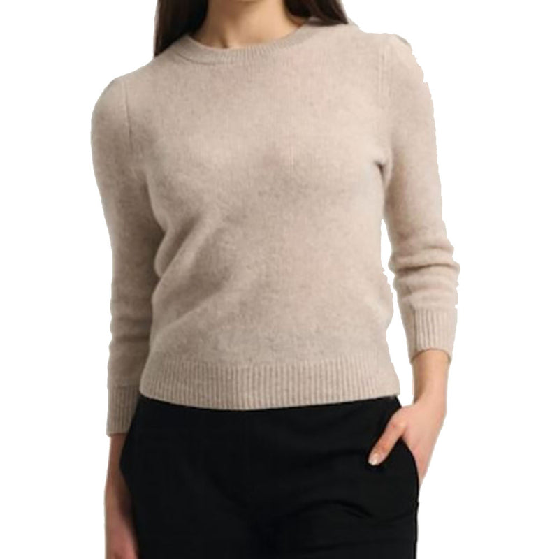 Cashmere Puff Sleeve Sweater