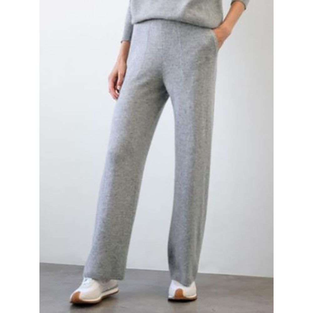 Cashmere Wide Leg Pant