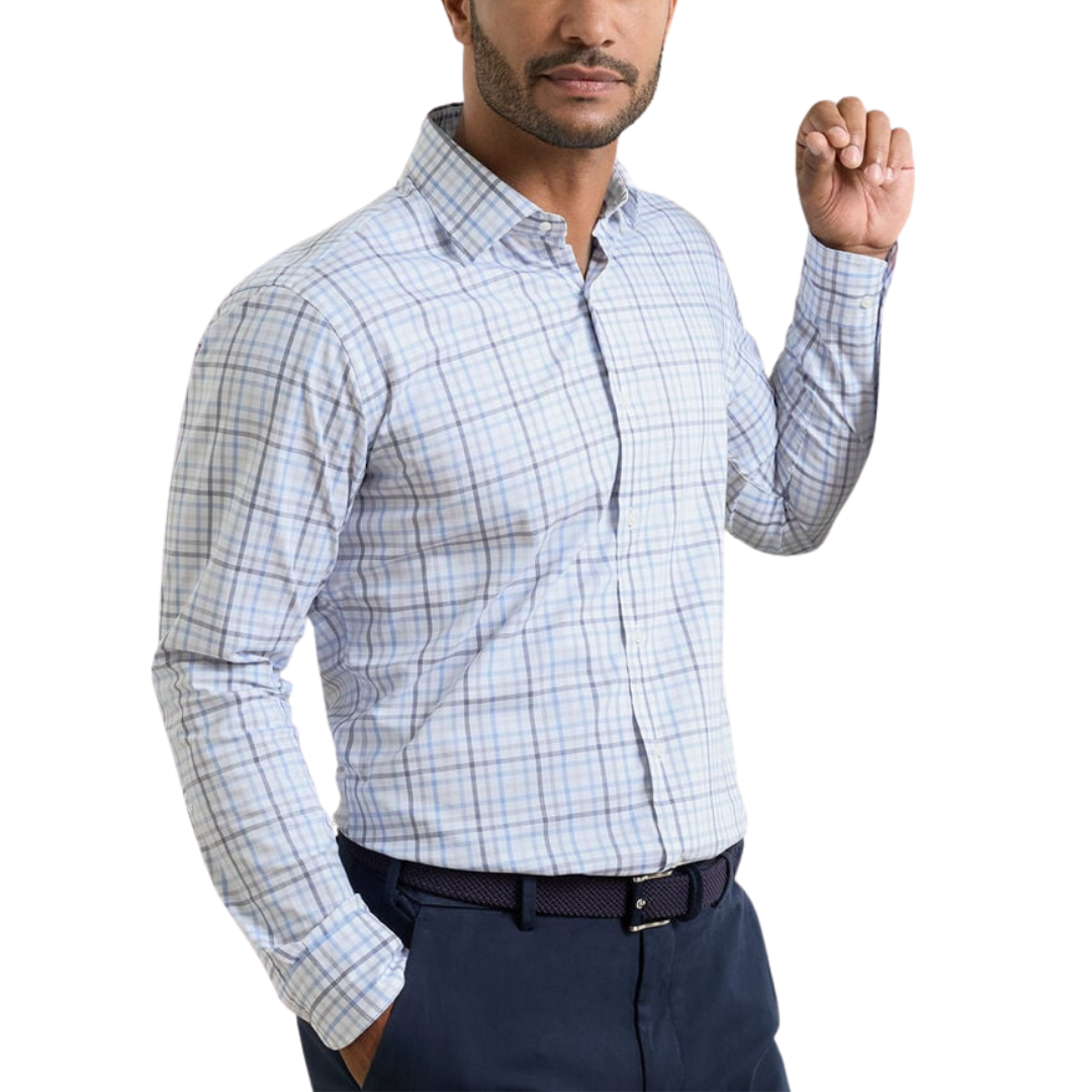 Warren Crown Lite Cotton-Stretch Sport Shirt