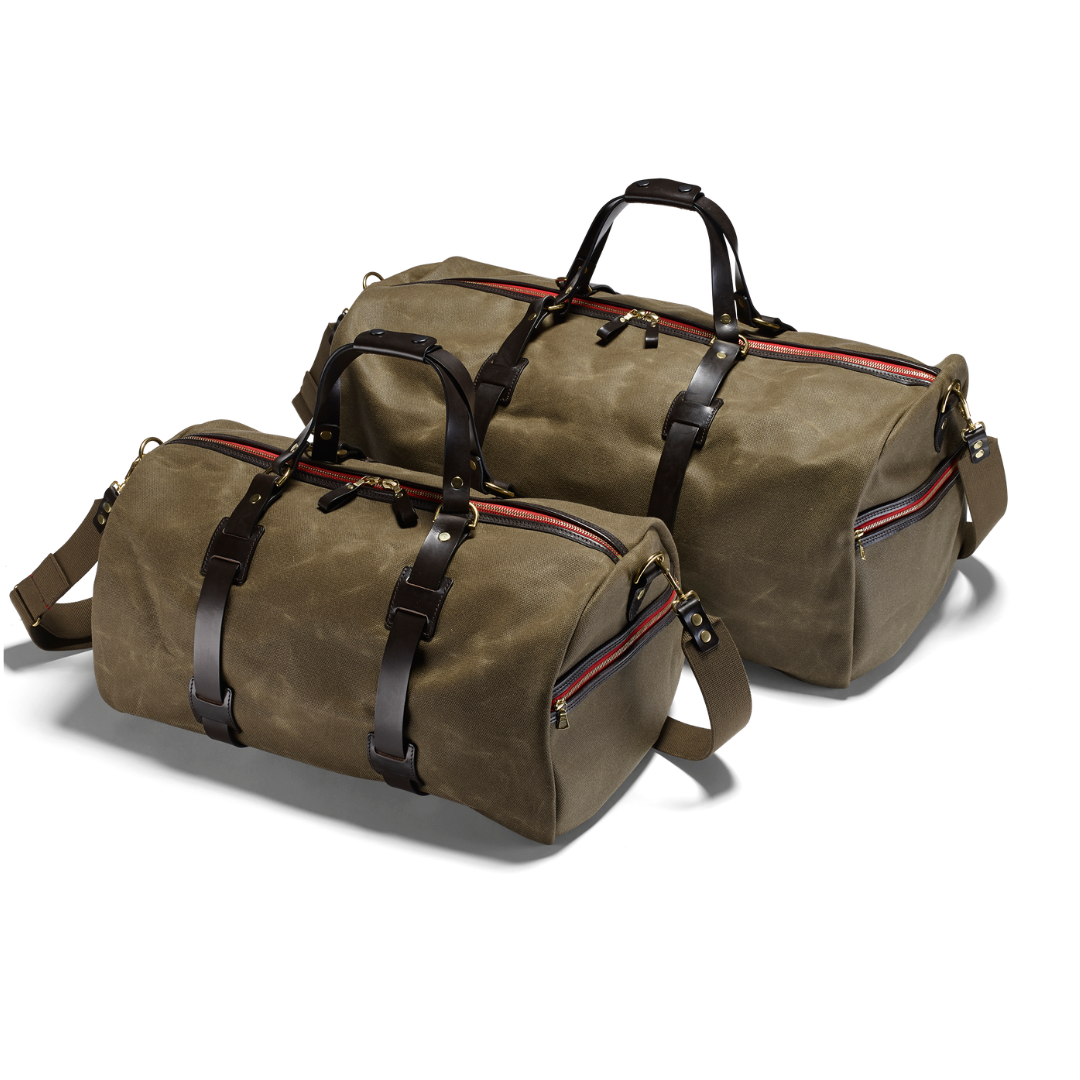 Vintage Canvas Duffle Holdall - Large