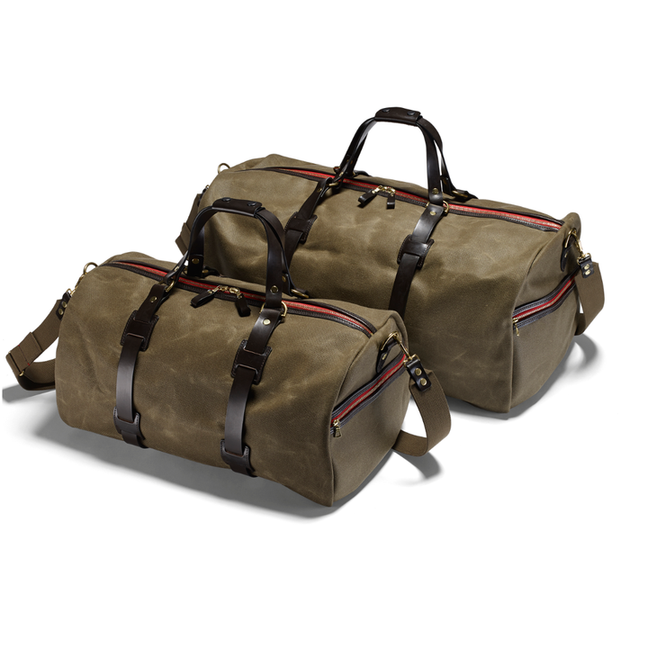 Vintage Canvas Duffle Holdall - Large