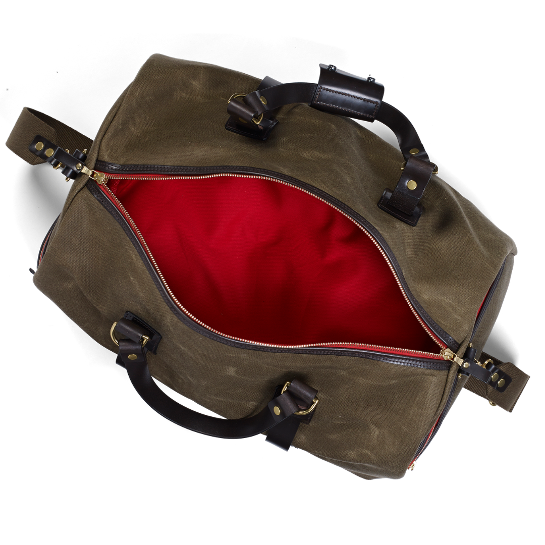 Vintage Canvas Duffle Holdall - Large