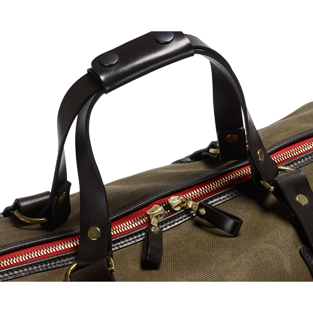Vintage Canvas Duffle Holdall - Large