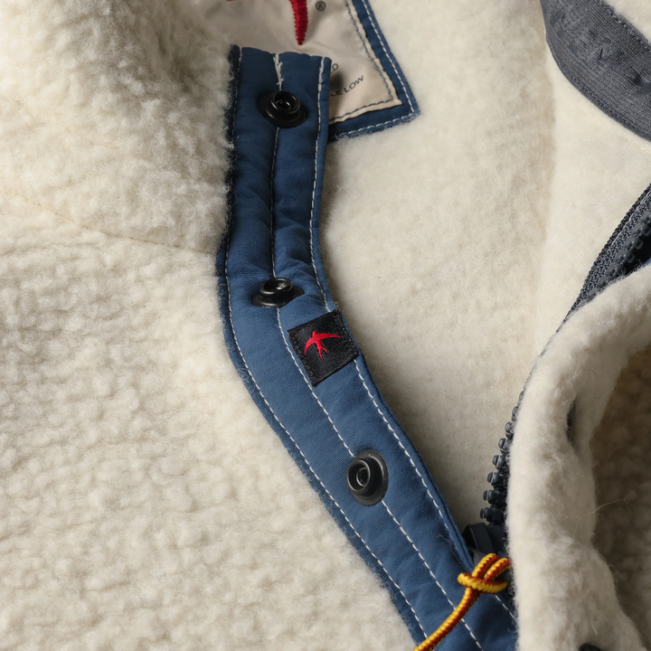 Wooly Shag Snap-Zip