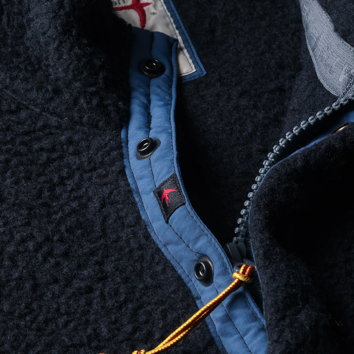 Wooly Shag Snap-Zip