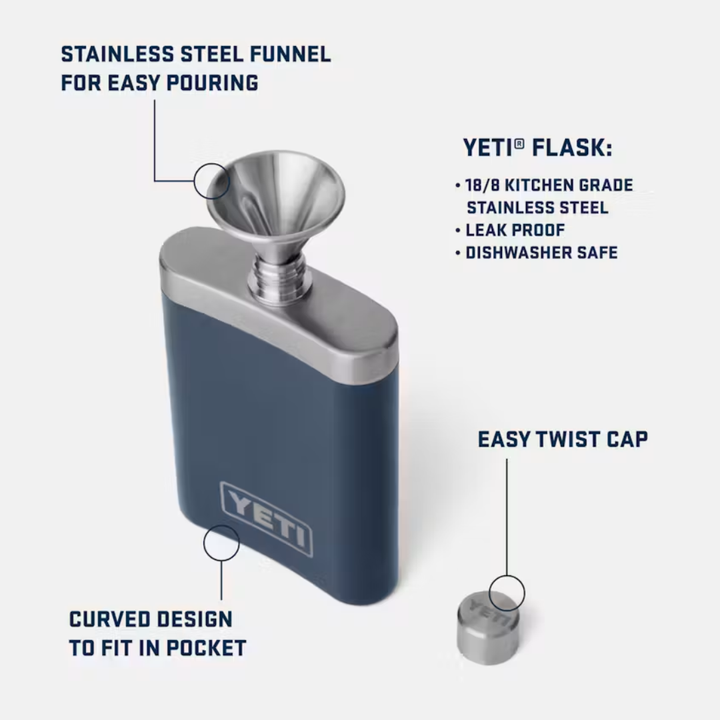 Flask - Blue Camo