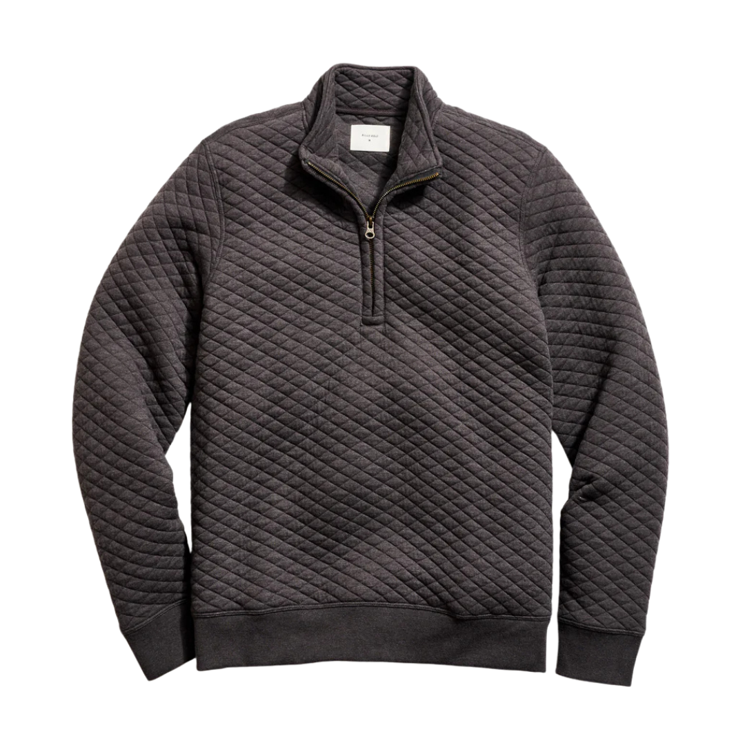 Diamon Quilt Half-Zip