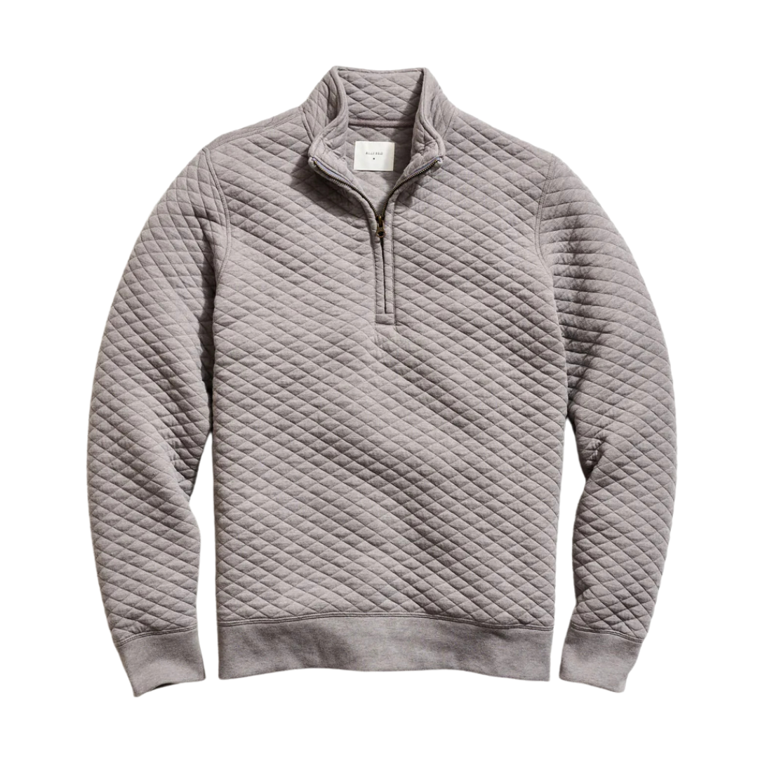 Diamon Quilt Half-Zip