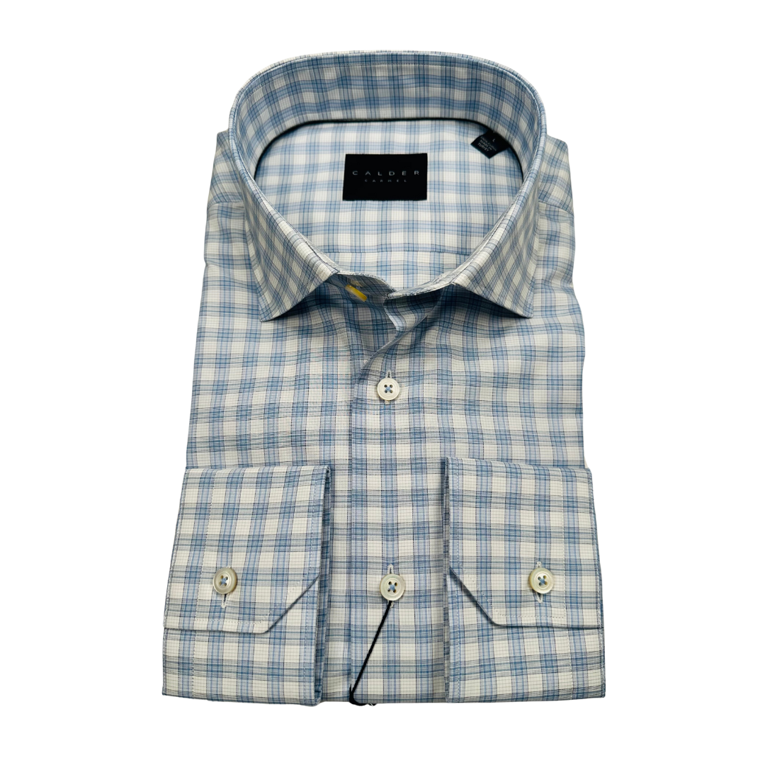 Poplin Check - Slate