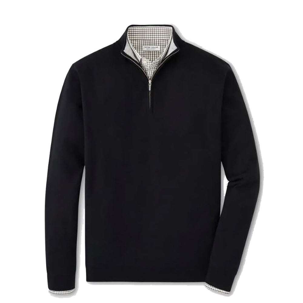 Coolspun Cotton Quarter-Zip Sweater