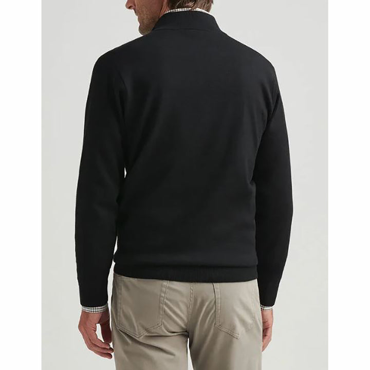 Coolspun Cotton Quarter-Zip Sweater