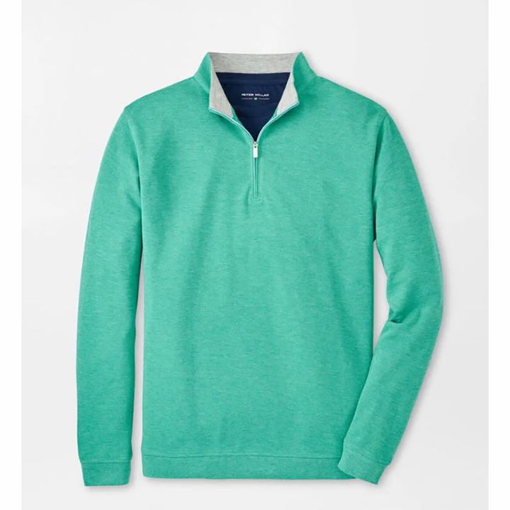 Coolspun Cotton Quarter-Zip Sweater