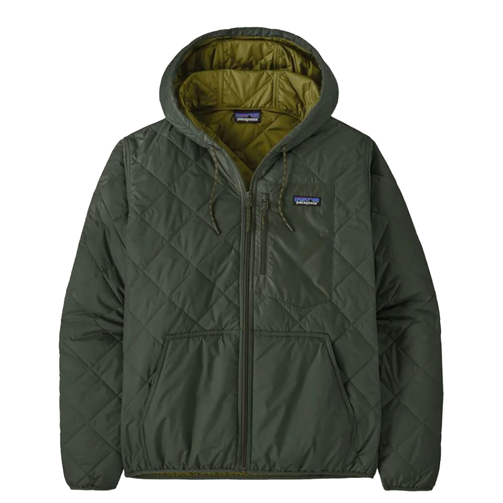 Diamond Quilted Bomber Hoody