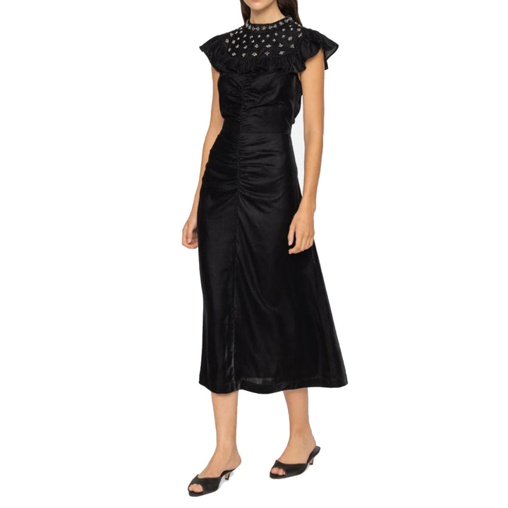 Caryl Velvet Dress