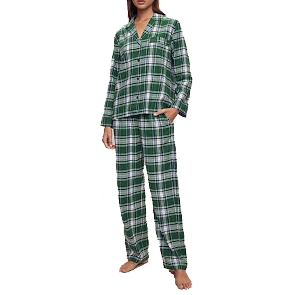 Flannel Long Pj Set