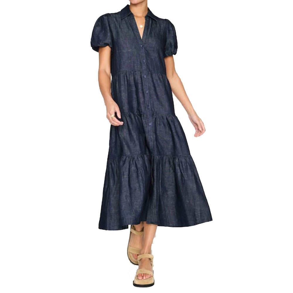 Havana Dress - Indigo – Silver Creek Outfitters