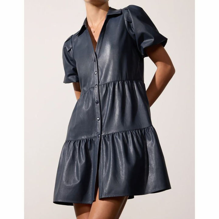 Havana Vegan Leather Dress